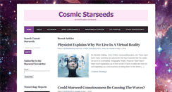 Desktop Screenshot of cosmicstarseeds.com
